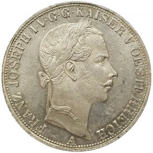 Austria, Franz Joseph I, VereinsTaler 1858, A Vienna