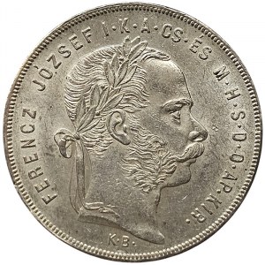 Austria, Franz Joseph I, 1 Forint 1879, KB Kremnitz