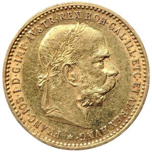 Austria, Franz Joseph I, 10 Corona 1896, Vienna