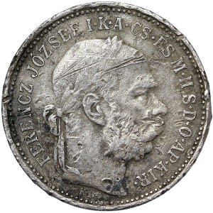Austria, Franz Joseph I, 1 Korona 1892, KB Kremnitz