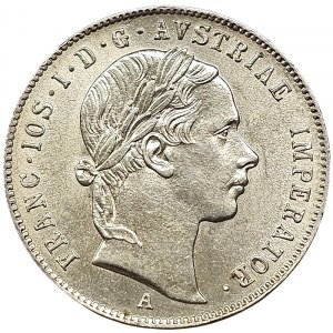 Austria, Franz Joseph I, 20 Kreuzer 1853, A Vienna