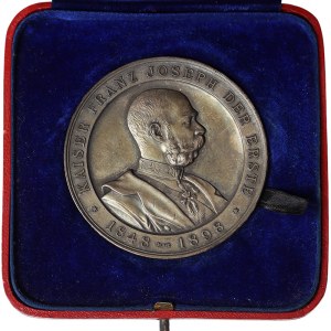 Austria, Franz Joseph I, Medal Shooting festival in Innsbruck 1898