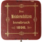 Austria, Franz Joseph I, Medal Shooting festival in Innsbruck 1898