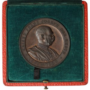 Austria, Franz Joseph I, Medal Shooting festival in Innsbruck 1898