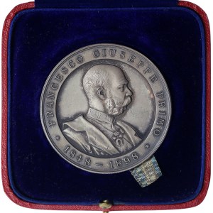 Austria, Franz Joseph I, Medal Shooting festival in Trento / Trient 1899