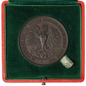 Austria, Franz Joseph I, Medal Shooting festival in Trento / Trient 1899