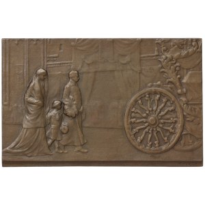 Austria, Franz Joseph I, Plaque for the funeral of the Emperor 1916