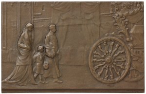 Austria, Franz Joseph I, Plaque for the funeral of the Emperor 1916