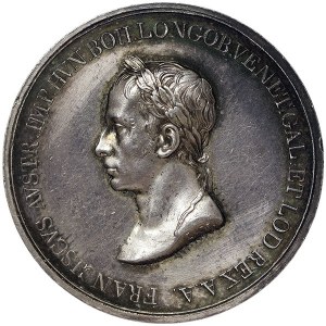 Austria, Lombardy-Venetia, Francis I, Medal Coronation in Milan 1815