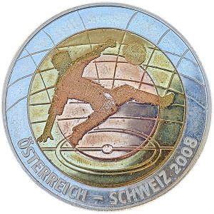 Austria, medal Mistrzostw Europy w Piłce Nożnej UEFA EURO 2008 Austria-Szwajcaria 2008