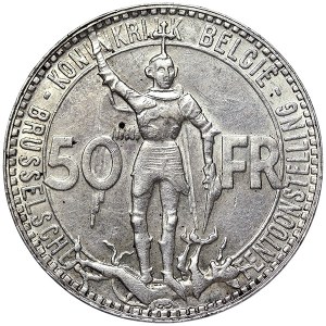 Belgium, Leopold III, 50 Francs 1935, Brussels