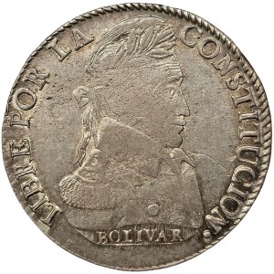 Bolívie, 8 soles 1837, Potosí