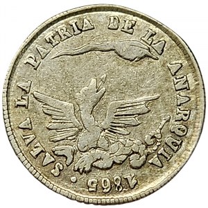 Bolivia, 1/16 Melgarejo 1865, Potosí