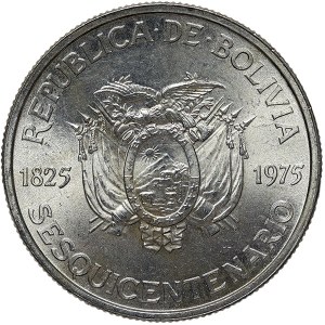 Bolivia, 100 Pesos Bolivianos 1975