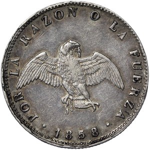 Chile, 1 Decimo 1858, Santiago