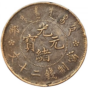 China, Hu Poo, 20 Cash 1903