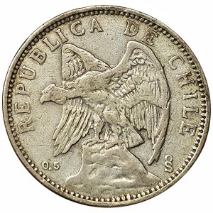 Chile, 2 Pesos 1927
