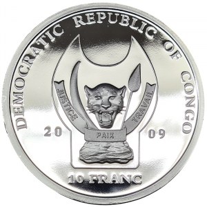 Congo, 10 Francs 2009
