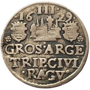 Croatia, Ragusa/Dubrovnik, 3 Grosetti (Artiluci) 1629