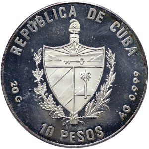 Cuba, 10 Pesos 1989