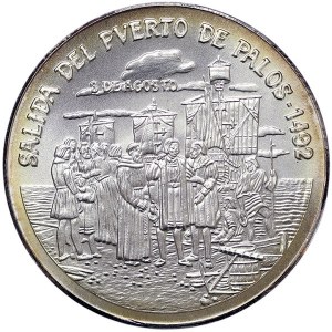 Cuba, Medal Port of Palos exit 1987