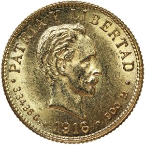 Cuba, 2 Pesos 1916