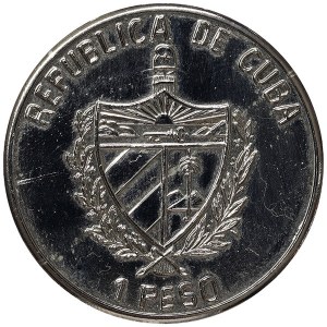 Cuba, 1 Peso 1992