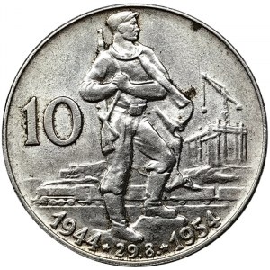 Czechoslovakia, 10 Korun 1954