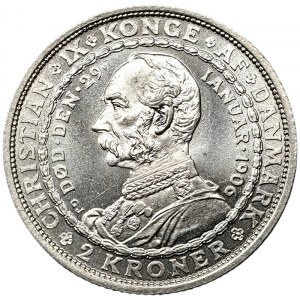 Denmark, Frederik VIII, 2 Kroner 1906
