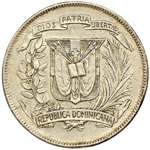 Dominikanische Republik, 1/2 Peso 1961