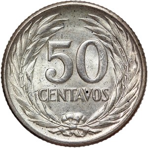 Salvador, 50 centavos 1953