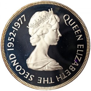 Falklandy, Alžbeta II, 50 pencí 1977