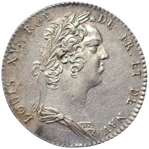 France, Louis XV, jeton Roi Louis XV protecteur de l'Académie française s.d.