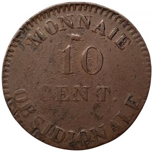 France, Napoleon I, 10 Centimes 1814