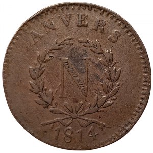 France, Napoleon I, 10 Centimes 1814