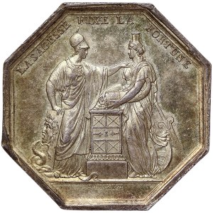 Francia, Napoleone I, gettone ARGENT Banca di Francia Anno VIII 1799