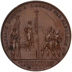 Francúzsko, Napoleon I., medaila Rozdelenie orlov armáde 1804/05