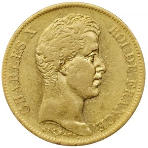 France, Charles X, 40 Francs 1830, A Paris