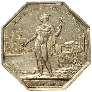 Francie, Ludvík Filip I., žetony obchodních makléřů města Bordeaux 1833