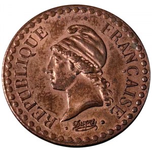 France, 1 Centime 1851, A Paris