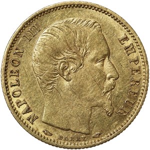 France, Napoleon III, 5 Francs 1854, A Paris