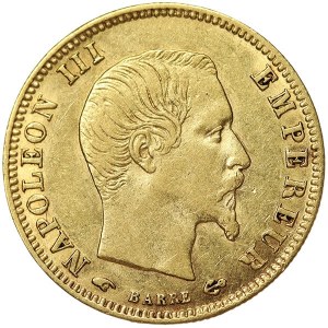 France, Napoleon III, 5 Francs 1856, A Paris
