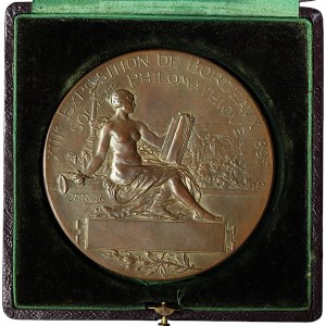 France, Medal BRONZE XIIIth Expo of Bordeaux 1895