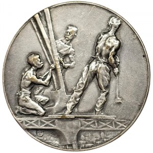 France, Medal BRONZE Souvenir Medal of the Ascent to the Top of the Eiffel tower n.d. (1900)