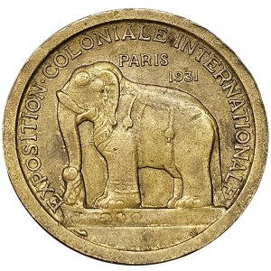 France, Medal Paris International Colonial Exhibition 1931