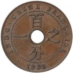 French Indo-China, 1 Cent 1938, A Paris