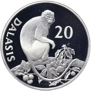 Gambia, 20 Dalasis 1987