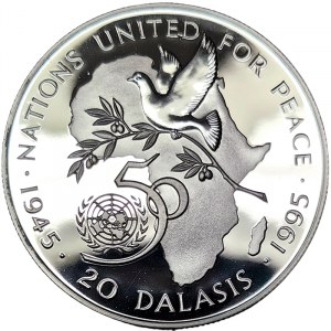 Gambia, 20 Dalasis 1995