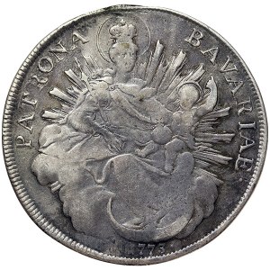 Germany, Bavaria, Maximilian III Joseph, Taler 1773, Amberg