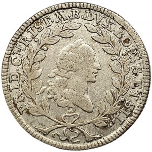 Germania, Brandeburgo Bayreuth, Marktgrafschaft, Friedrich Christian, 20 Kreuzer 1765